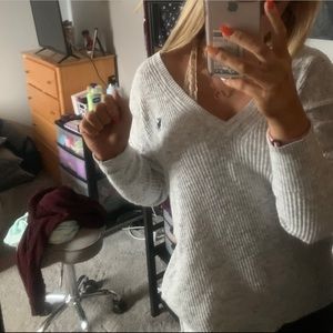 Abercrombie And Fitch V-Neck Sweater